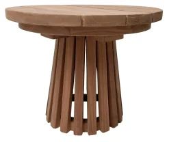 Livingfurn Loungetafels & Bijzettafels|Ronde Bijzettafel Cindo Teakhout, 50cm