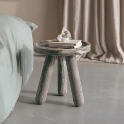 Zuiver Ronde Bijzettafel|Ronde Bijzettafel Cosmopolitan Marmer, 40cm