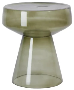 Light & Living Ronde Bijzettafel|Ronde Bijzettafel Dakwa kleur Grijs/Groen