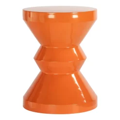Richmond Interiors Ronde Bijzettafel|Ronde Bijzettafel Diablo 35cm, kleur Oranje