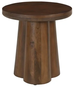Artistiq Living Ronde Bijzettafel|Ronde Bijzettafel Effrey Mangohout, 50cm