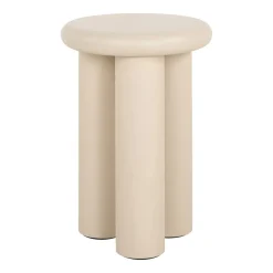 Richmond Interiors Ronde Bijzettafel|Ronde Bijzettafel Elbaz 35cm, kleur Beige