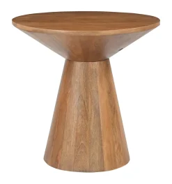 Artistiq Living Ronde Bijzettafel|Ronde Bijzettafel Elicia Mangohout, 60cm