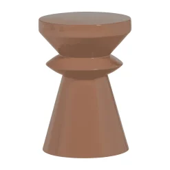 WOOOD Ronde Bijzettafel|Ronde Bijzettafel Fedde 30cm, kleur Oud roze