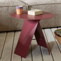 Zuiver Ronde Bijzettafel|Ronde Bijzettafel Foldy 45cm