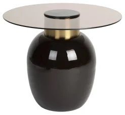 ZILT Ronde Bijzettafel|Ronde Bijzettafel Freddy Glas