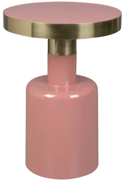 Zuiver Zwarte Bijzettafel|Ronde Bijzettafel|Ronde Bijzettafel Glam 36cm