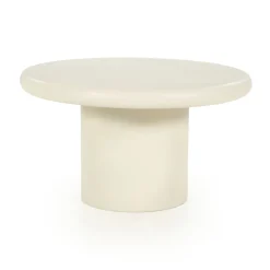 Eleonora Ronde Bijzettafel|Ronde Bijzettafel Jade Magnesium oxide Zand