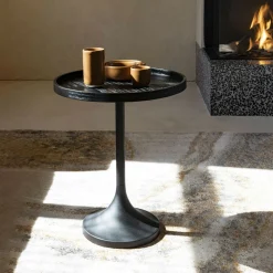 Zuiver Ronde Bijzettafel|Ronde Bijzettafel Jason 46cm