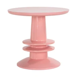 Richmond Interiors Ronde Bijzettafel|Ronde Bijzettafel Josy 42cm, kleur Roze