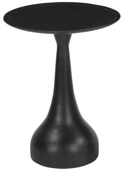 Artistiq Living Zwarte Bijzettafel|Ronde Bijzettafel|Ronde Bijzettafel Macio Mangohout, kleur Zwart