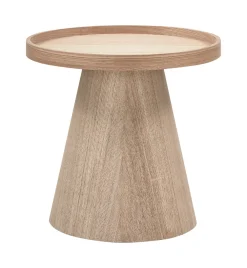 WOOOD Ronde Bijzettafel|Ronde Bijzettafel Maud Naturel