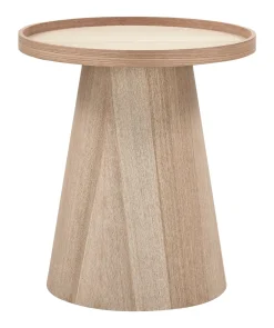 WOOOD Ronde Bijzettafel|Ronde Bijzettafel Maud Naturel