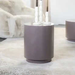 By-Boo Ronde Bijzettafel|Ronde Bijzettafel Mesita 37cm metaal