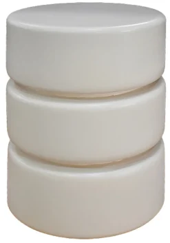 LABEL51 Ronde Bijzettafel|Ronde Bijzettafel Milly Mangohout, 35cm, kleur Soft Sand