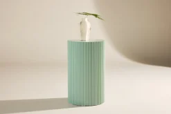 Nohr Zwarte Bijzettafel|Ronde Bijzettafel|Ronde Bijzettafel Mistina MDF, 30cm