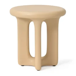 Jesper Home Ronde Bijzettafel|Ronde Bijzettafel Onomo Mudstone textuur, 46cm