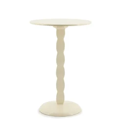 By-Boo Ronde Bijzettafel|Ronde Bijzettafel Prinz 37cm Beige