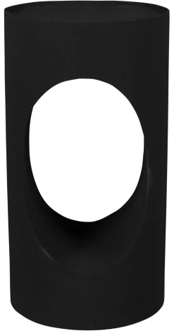 Dutchbone Zwarte Bijzettafel|Ronde Bijzettafel|Ronde Bijzettafel Sai 30cm