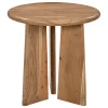 Artistiq Living Ronde Bijzettafel|Ronde Bijzettafel Sequia Acaciahout, 60cm