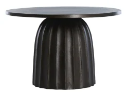 Light & Living Ronde Bijzettafel|Ronde Bijzettafel Veglia 60cm Donkerbruin