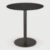 Ethnicraft Bistrotafels|Ronde Bistrotafel Blend 70cm, kleur Zwart