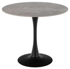 Bendt Bistrotafels|Ronde Bistrotafel Tempest Keramiek met marmerlook, 90cm