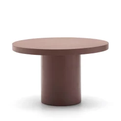 Kave Home Eettafels Voor In Je Tuin|Ronde Eettafel|Ronde Eettafel Aiguablava Beton, 120cm