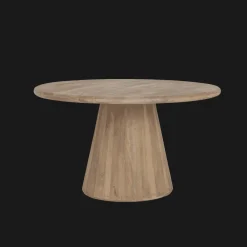 Tower Living Ronde Eettafel|Ronde Eettafel Asti Mangohout, kleur Naturel