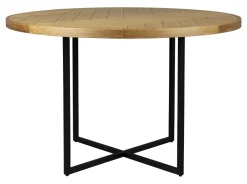 Dutchbone Ronde Eettafel|Ronde Eettafel Class Acaciahout, 120cm