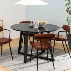 Bendt Ronde Eettafel|Ronde Eettafel Lila Eiken, 120cm