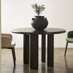 Kave Home Ronde Eettafel|Ronde Eettafel Mailen Essen, 120cm