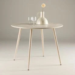 Nohr Ronde Eettafel|Ronde Eettafel Quennel MDF, 100cm