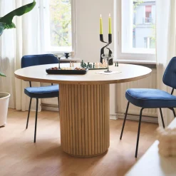 Tom Tailor Ronde Eettafel|Ronde Eettafel Tessica Mangohout, 120cm