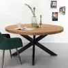 Sohome Ronde Eettafel|Ronde Eettafel Yannick Mango met metaal