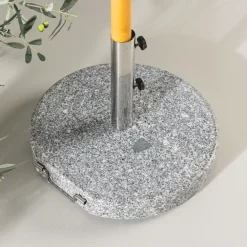 Nohr Parasols & Parasolvoeten|Ronde Parasolvoet Kadi Graniet 40KG