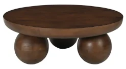 Artistiq Living Ronde Salontafel|Ronde Salontafel Ambur Mangohout, 90cm