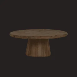 Tower Living Ronde Salontafel|Ronde Salontafel Asti Mangohout, 90cm