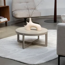 Zuiver Ronde Salontafel|Ronde Salontafel Centre 68cm