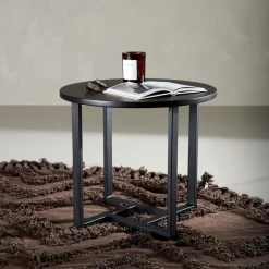 Nohr Ronde Salontafel|Ronde Salontafel Dallin MDF, kleur Zwart