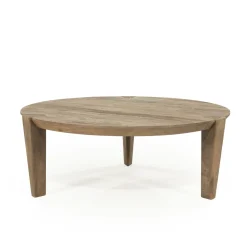 Eleonora Ronde Salontafel|Ronde Salontafel Davina Mangohout Bruin