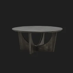 Tower Living Ronde Salontafel|Ronde Salontafel Fermo Mangohout