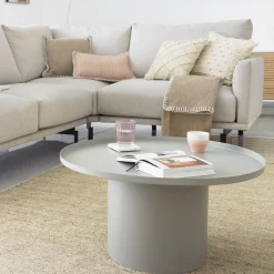 Kave Home Ronde Salontafel|Ronde Salontafel Fleksa 72cm