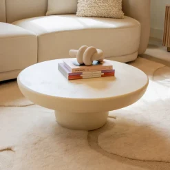 Sohome Ronde Salontafel|Ronde Salontafel Jake Beton, 80cm