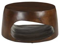 Artistiq Living Ronde Salontafel|Ronde Salontafel Khaleel Mangohout, 75cm