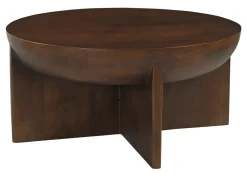 Artistiq Living Ronde Salontafel|Ronde Salontafel Makesha Mangohout, 90cm