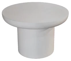 LABEL51 Ronde Salontafel|Ronde Salontafel Mavi Mangohout, 60cm, kleur Soft Sand