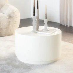 By-Boo Ronde Salontafel|Ronde Salontafel Mesita metaal 60cm