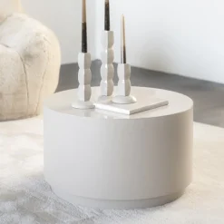 By-Boo Ronde Salontafel|Ronde Salontafel Mesita metaal 60cm