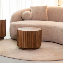 LABEL51 Ronde Salontafel|Ronde Salontafel Novan Mangohout Nature